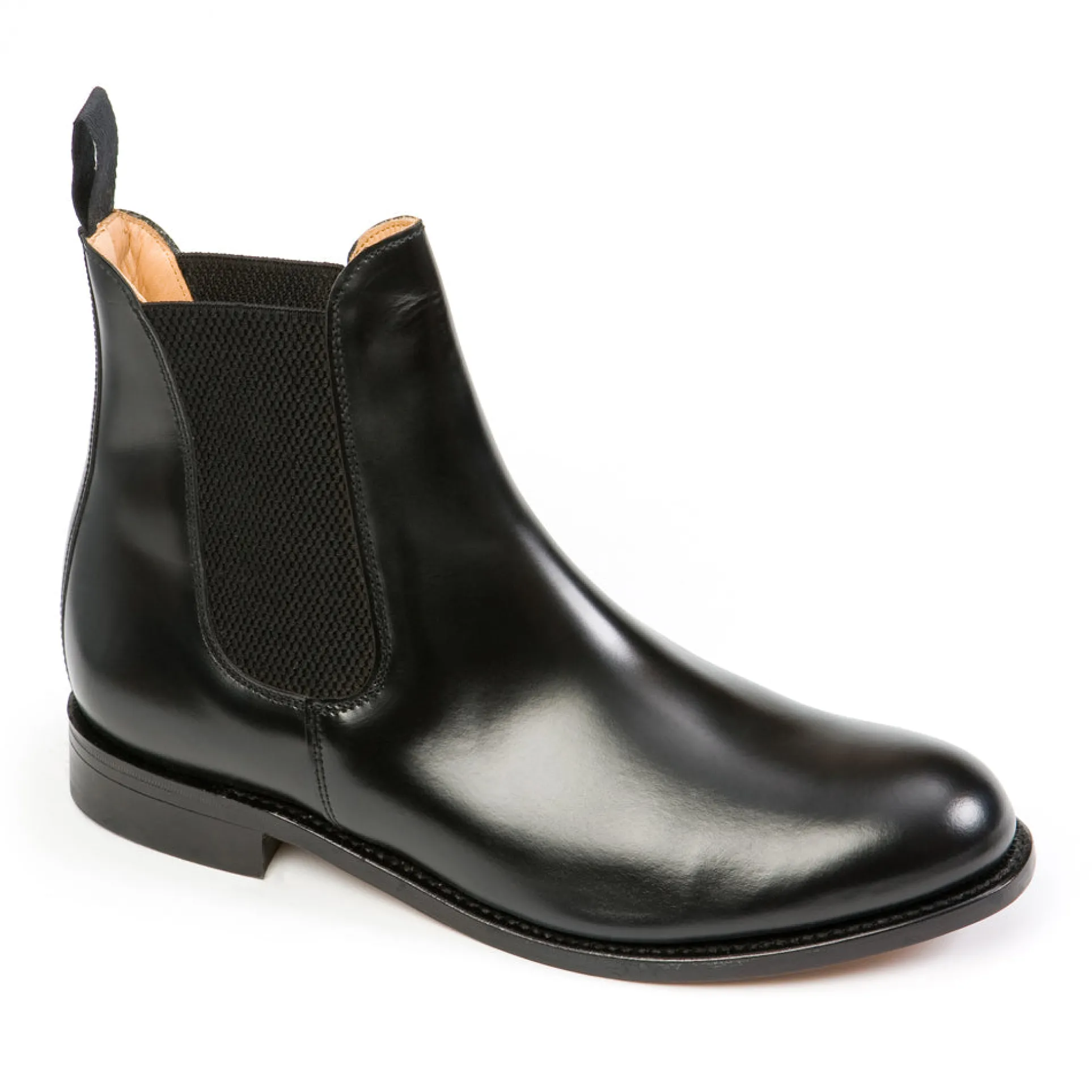 Sanders Men's Chelsea Leather Pull-On Boots 1864/B