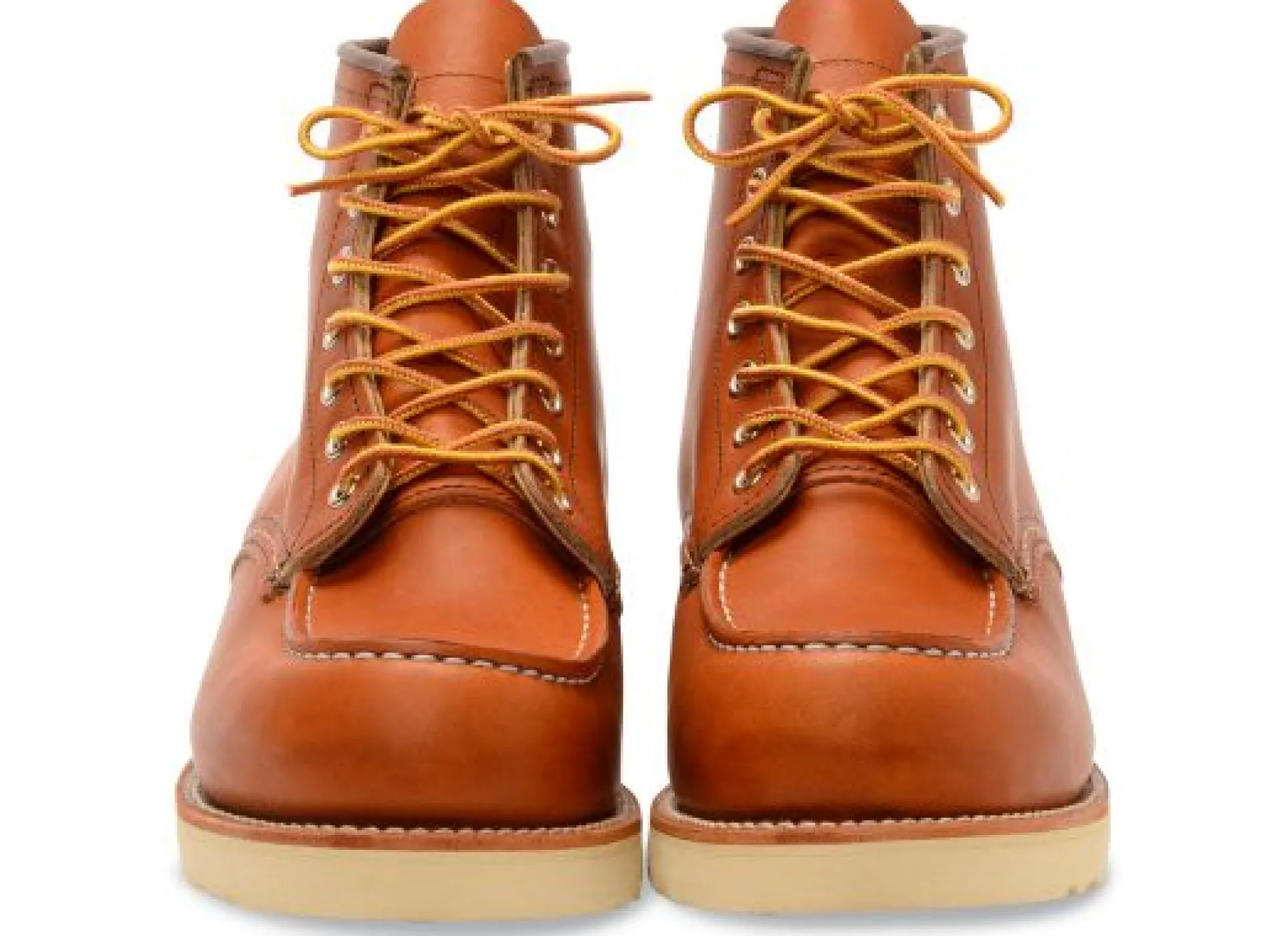 Red Wing Men's Classic Moc Leather Lace-Up Boots 875