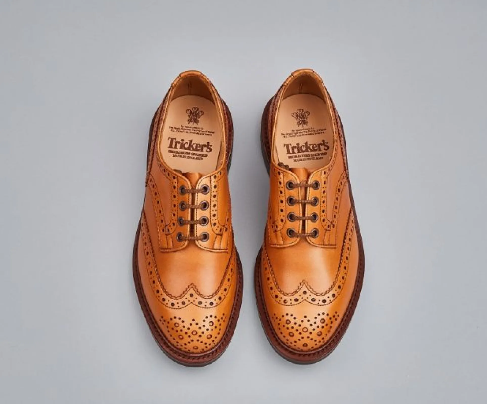 Tricker's Men's Bourton Leather Brogue Shoes 5633/4
