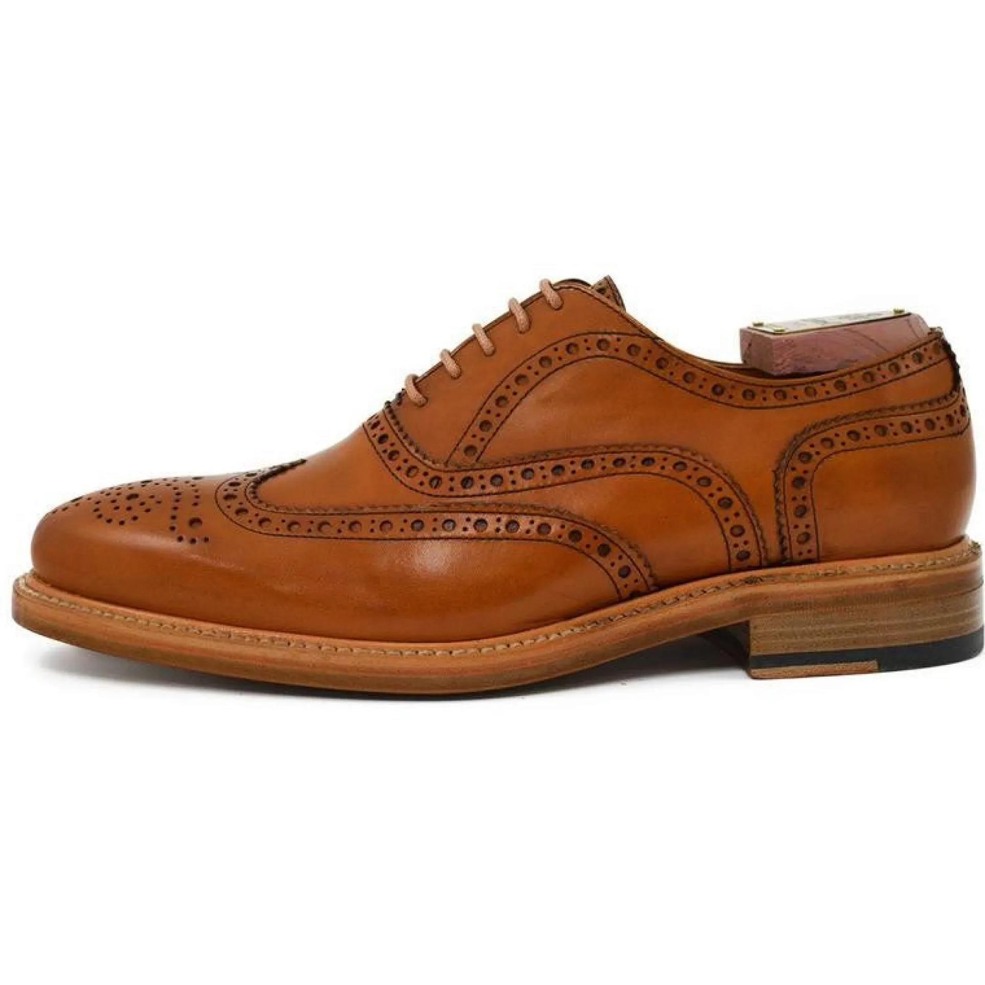 Berwick Men's Oxford Leather Brogue Shoes 2817/K1