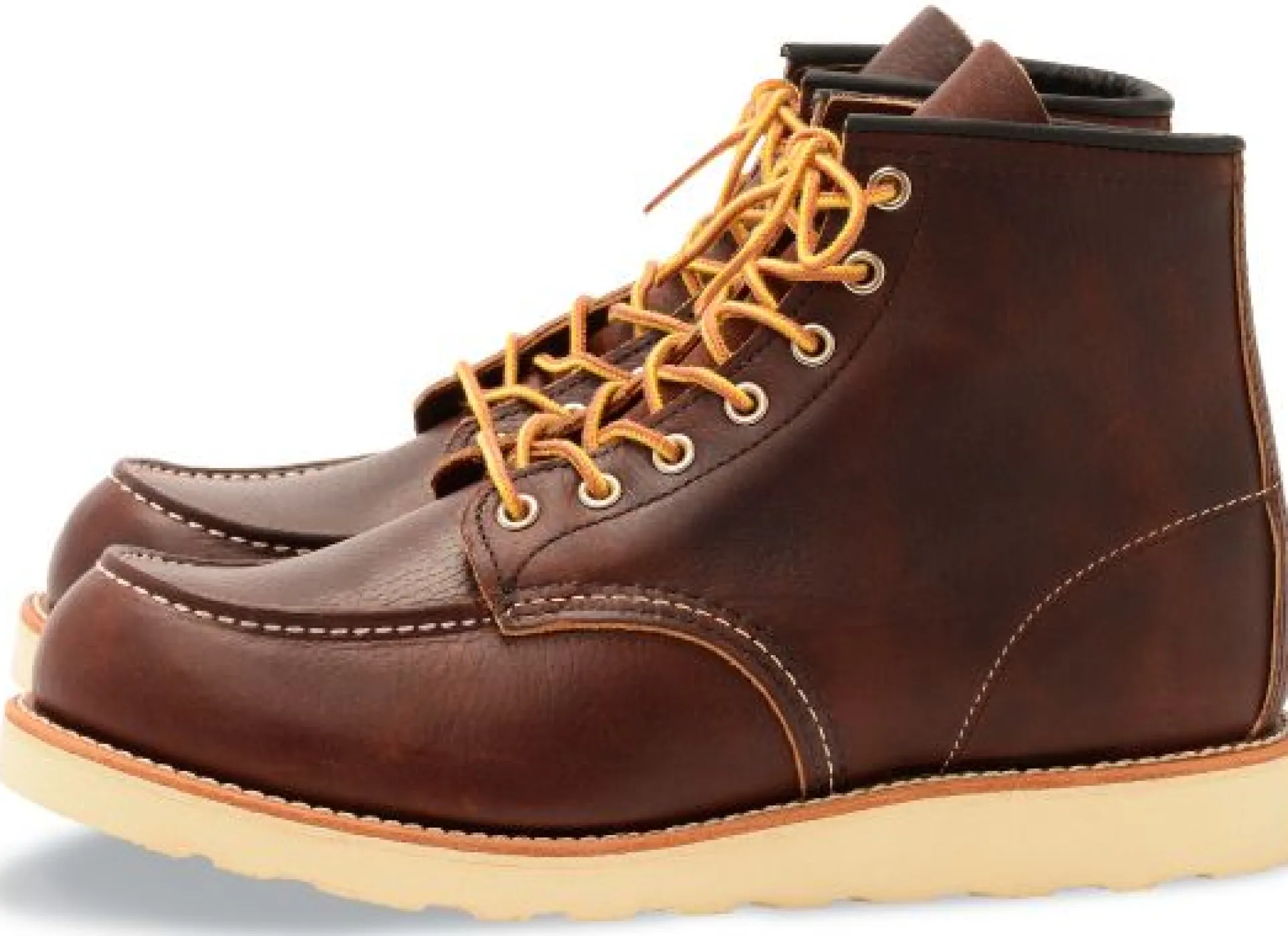 Red Wing Men's Classic Moc Leather Lace-Up Boots 8138