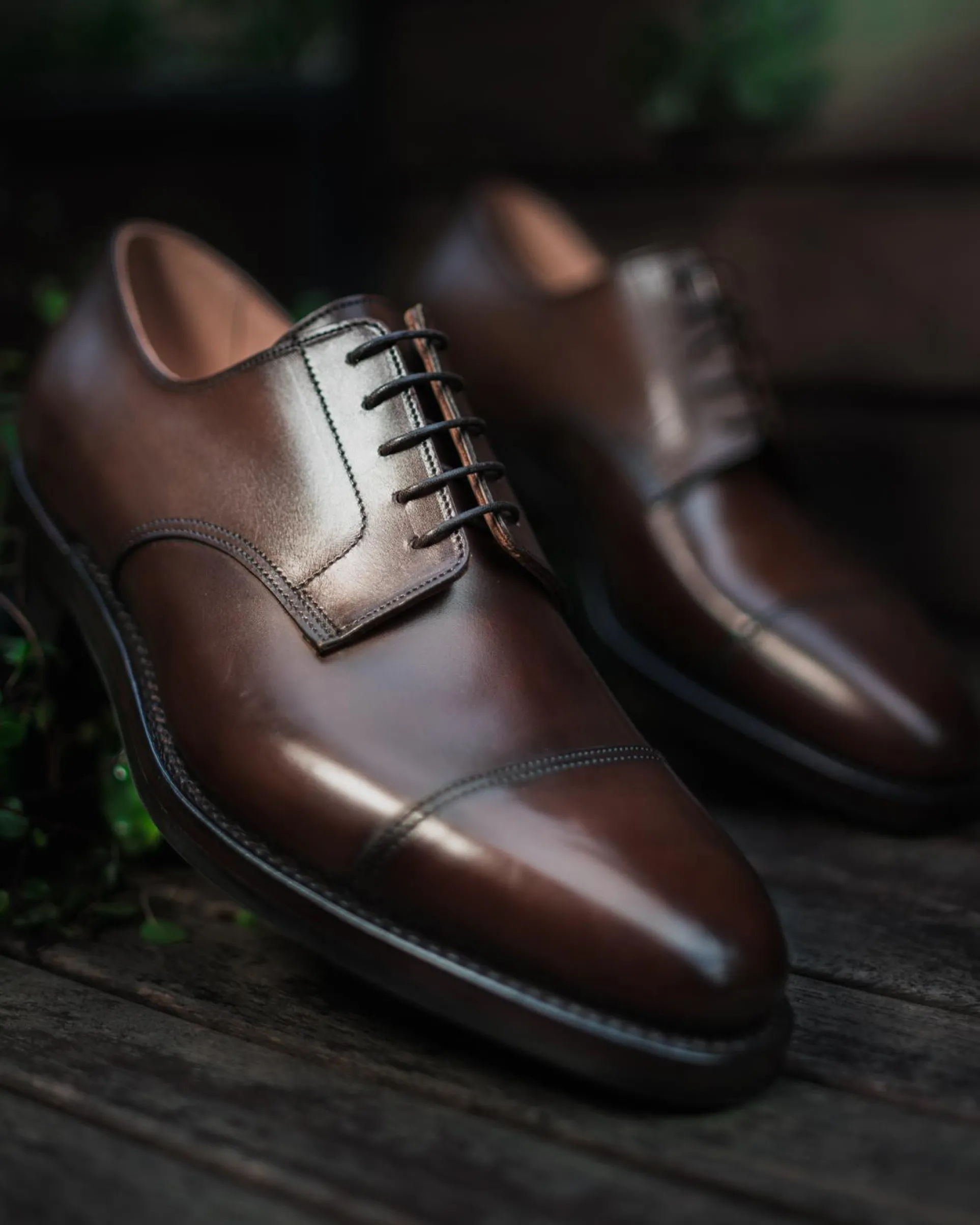 Crockett & Jones Men's Ripon Leather Lace-Up Shoes