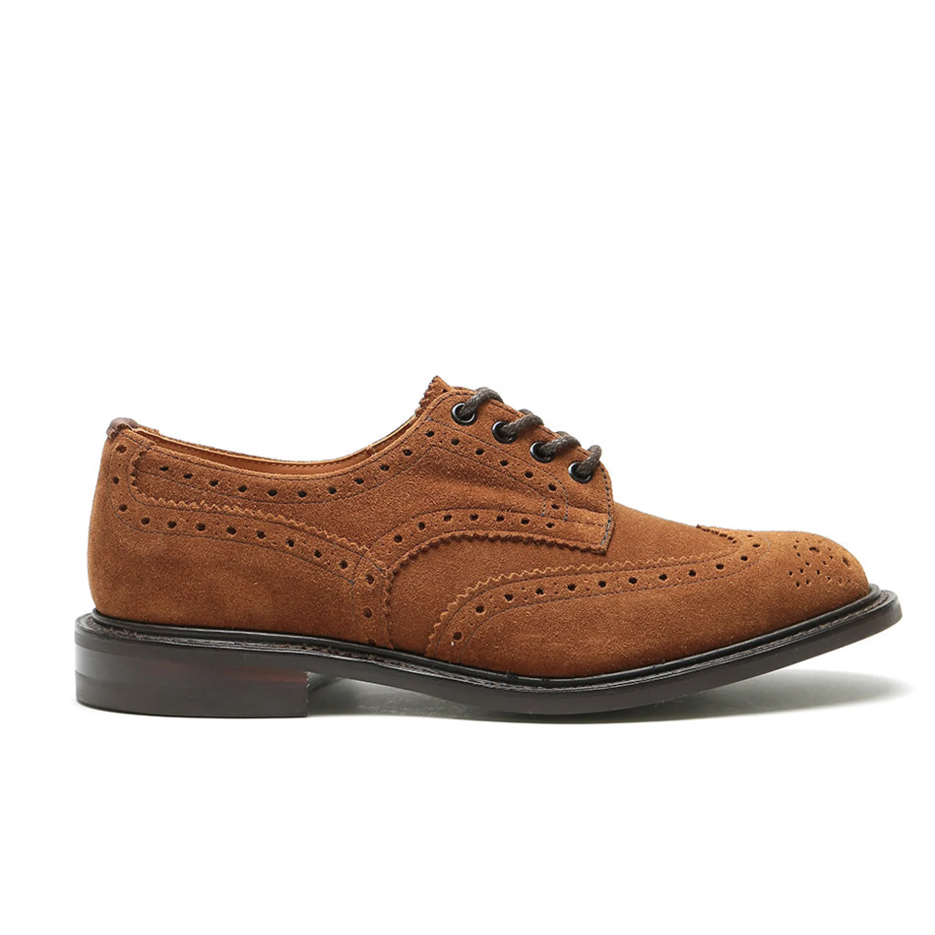Tricker's Men's Bourton Suede Brogue Shoes 5633/109