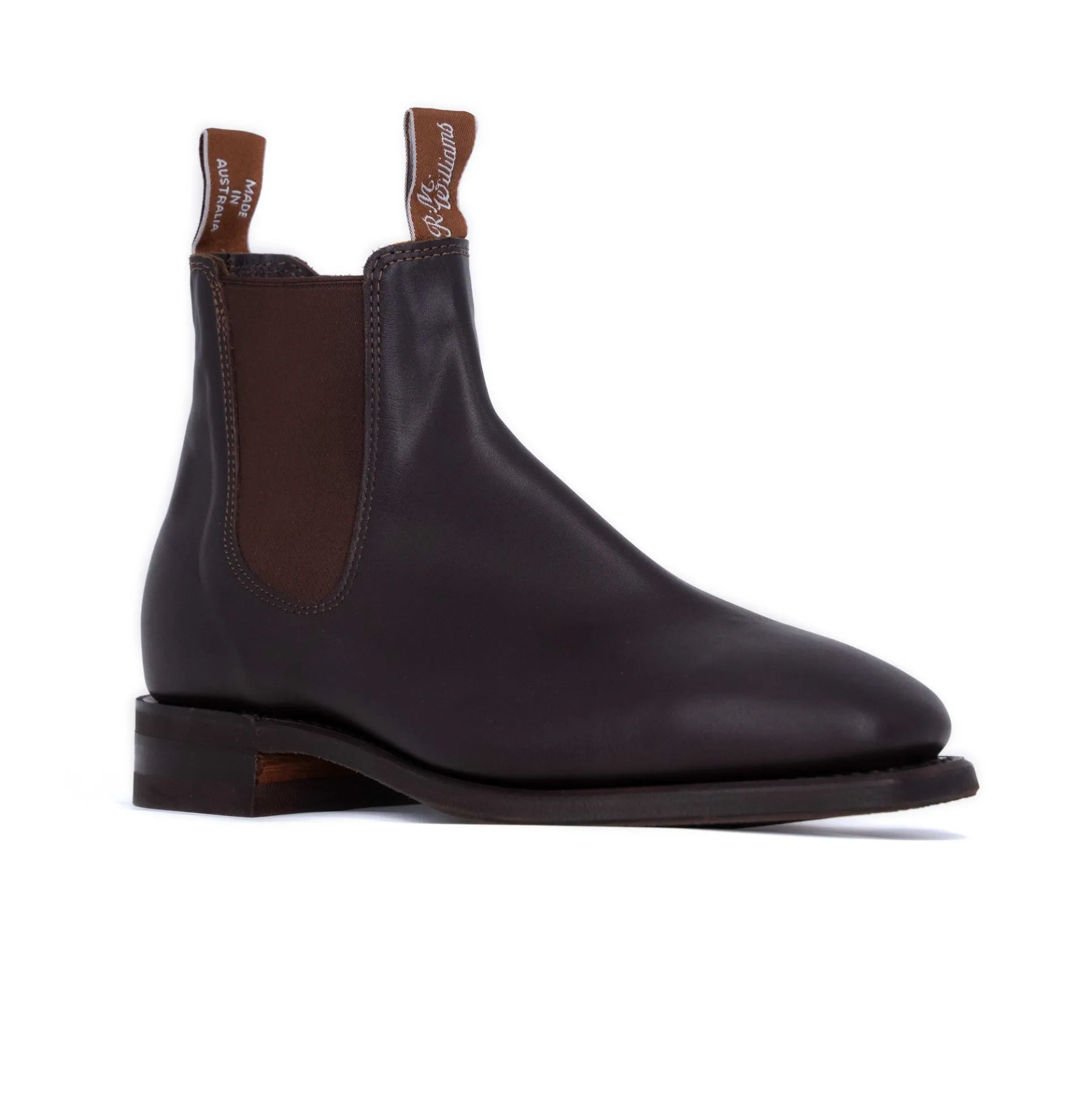 R.M. Williams Men's Comfort Craftsman Leather Slip-On Boots B543Y/41