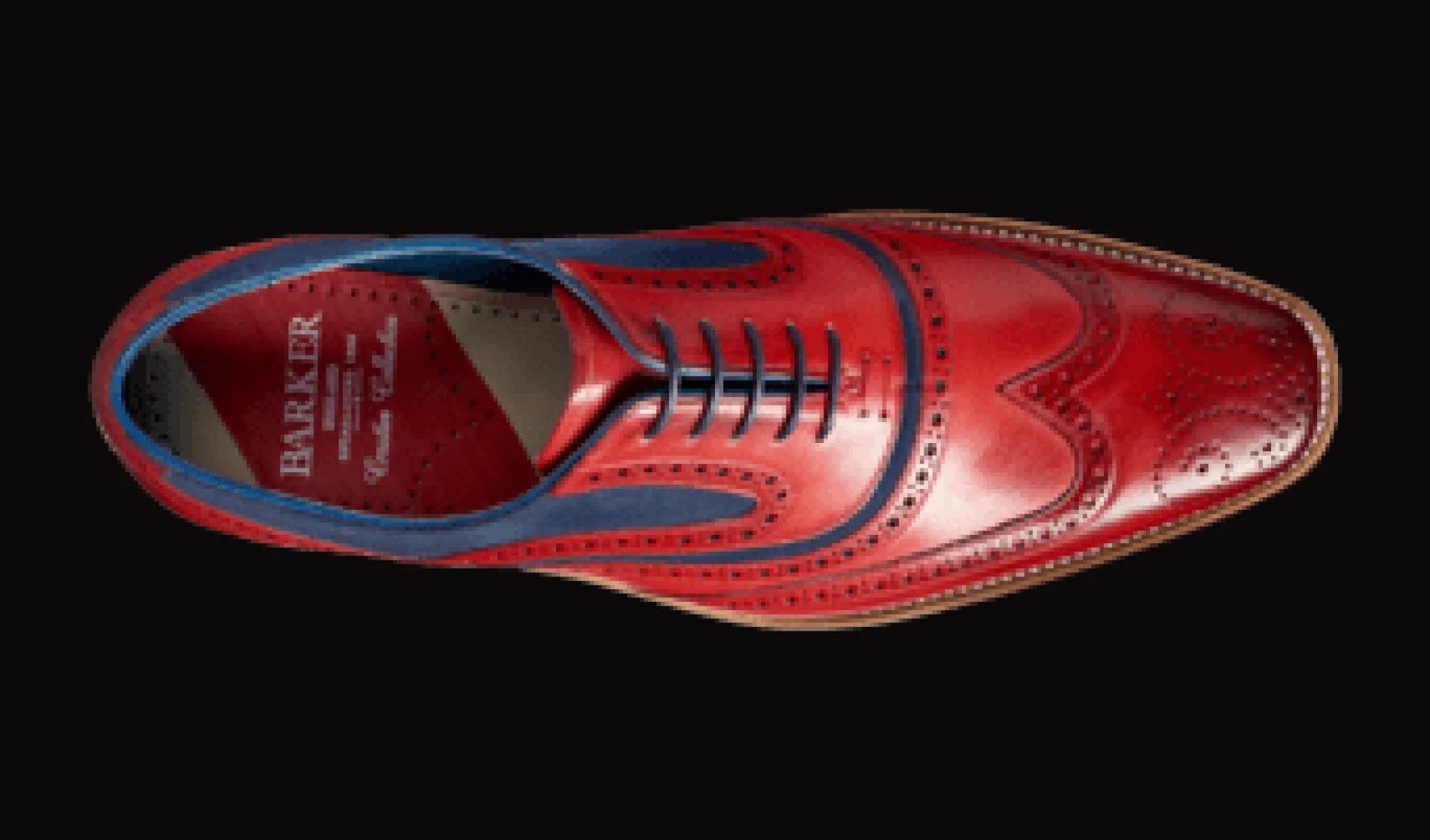 Barker Men's Mcclean Leather Brogue Shoes 3829/Fw30