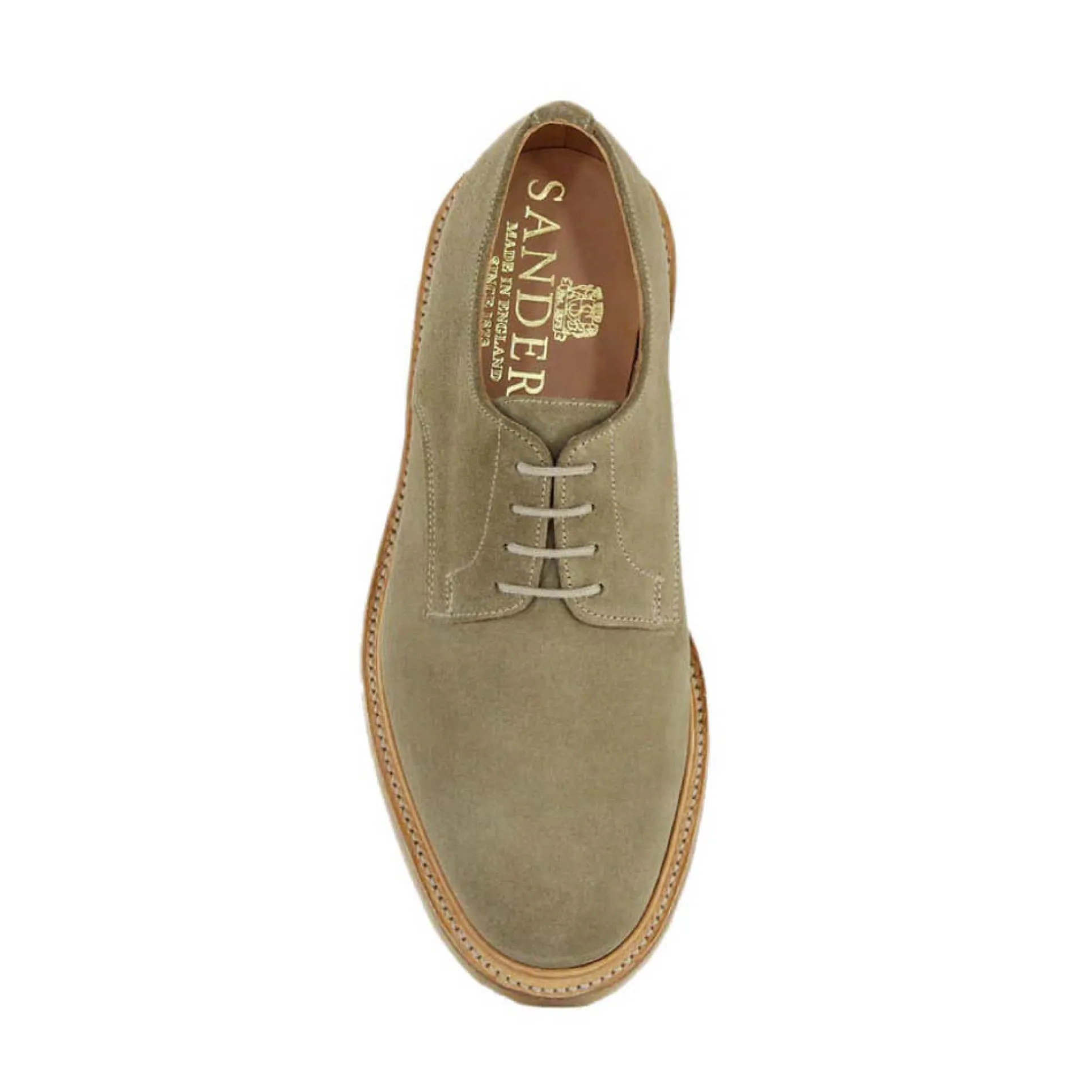 Sanders Men's Archie Suede Derby Shoes 8813/Ls